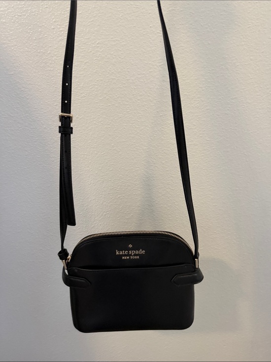 kate spade Handbags - kate spade Black Leather Crossbody Camera Bag with Gold Hardware